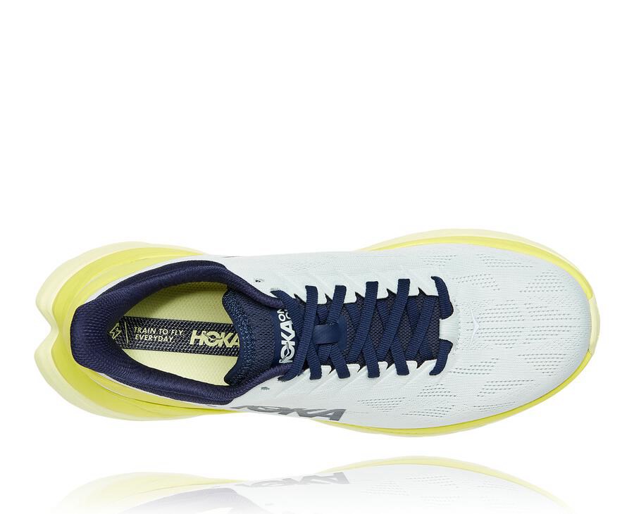 Hoka One One Tenisky Panske Biele - Mach 4 - 53017-AFIO